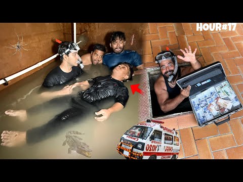 Last to Leave in Water tank Wins Rs100,000!! Gone Wrong