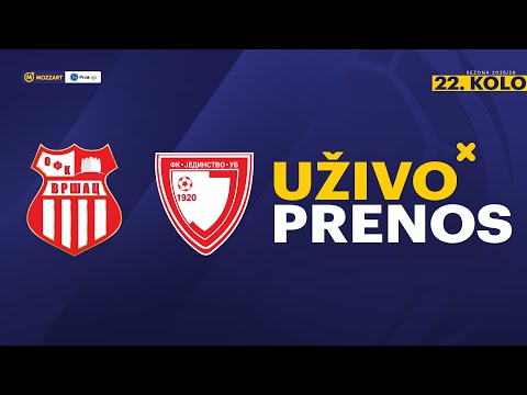 OFK Vršac - Jedinstvo Mozzart Bet Prva liga Srbije 2025/26 22. Kolo