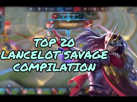 Top 20 LANCELOT SAVAGE compilation. LANCELOT MONTAGE. LANCELOT Best Build #MOBILE LEGENDS #TIKTOK