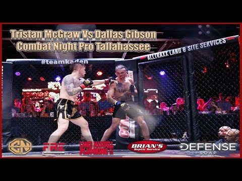 Combat Night Pro - Tallahassee - Tristan McGraw Vs Dallas Gibson