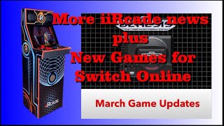 More iiRcade News plus new games for Switch Online