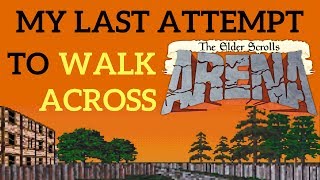 MY LAST ATTEMPT TO WALK ACROSS THE MAP in The Elder Scrolls: Arena