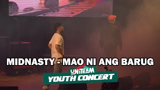 MIDNASTY - MAO NI ANG BARUG (LIVE) | UNITEAM YOUTH CONCERT | HOOPSDOME LAPU-LAPU CITY
