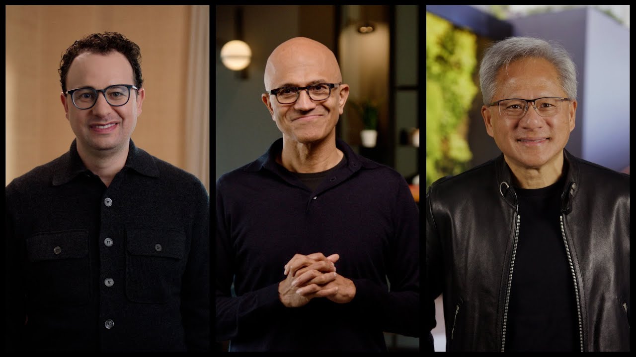 Anthropic, Microsoft, and NVIDIA Announce Partnerships - YouTube