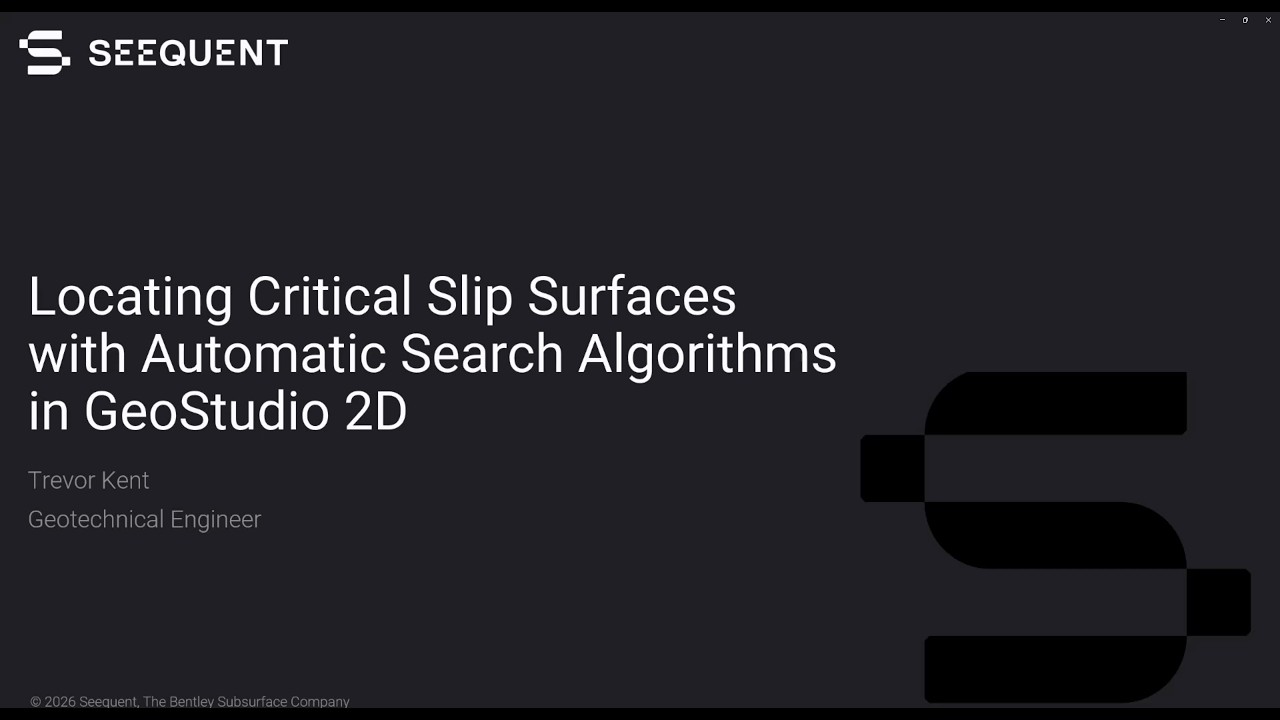 Locating Critical Slip Surfaces with Automatic Search Algorithms in GeoStudio 2D