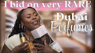 I won all these Dubai perfumes in a live auction app | Whatnot Perfume unboxing