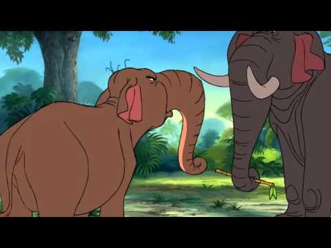 The Jungle Book  Bagheera talks with Hathi HD