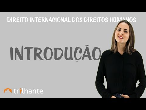 O Direito Internacional dos Direitos Humanos - Introdução