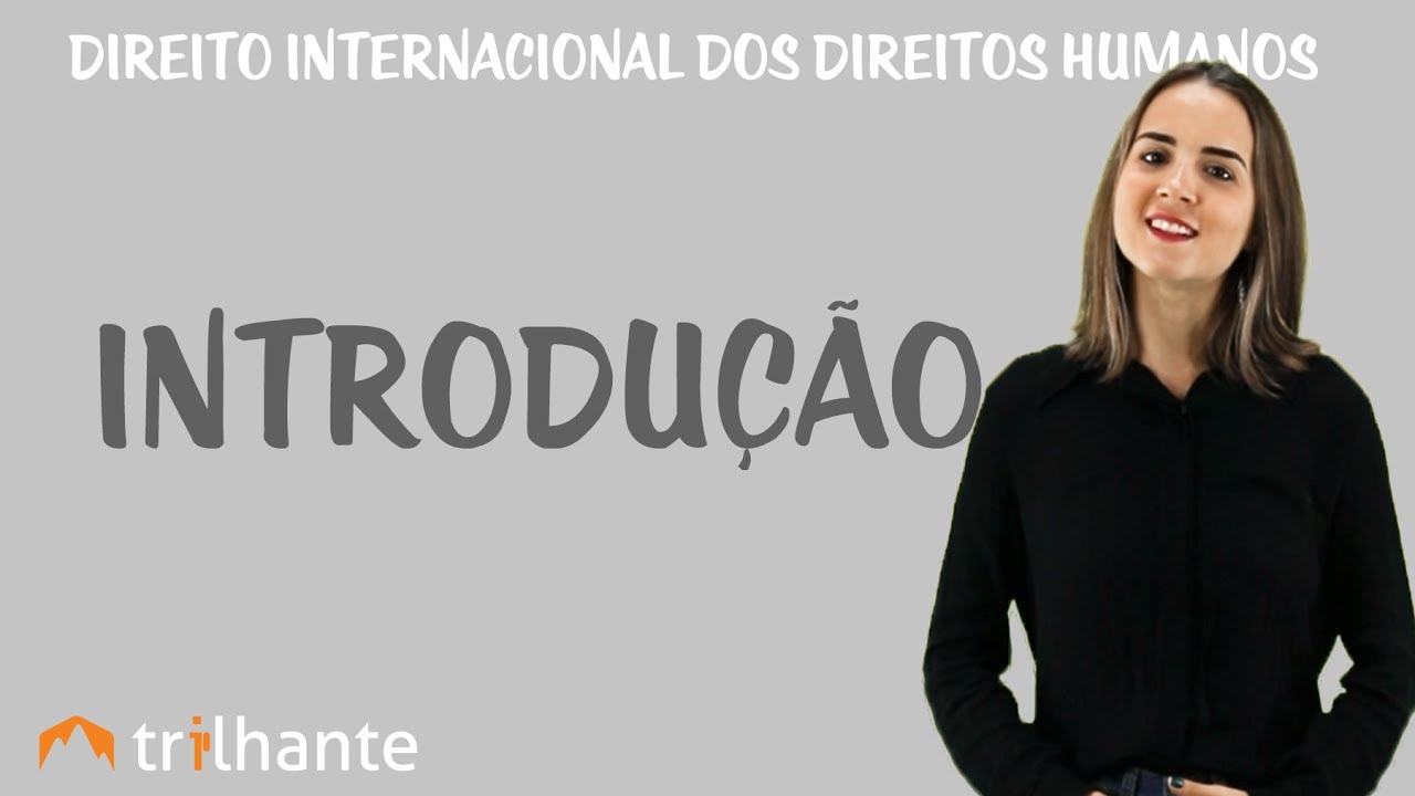 O Direito Internacional dos Direitos Humanos - Introdução