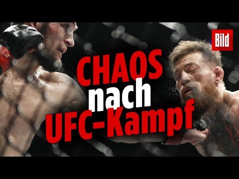 McGregor vs Khabib | Nach dem Kampf brach das Chaos aus