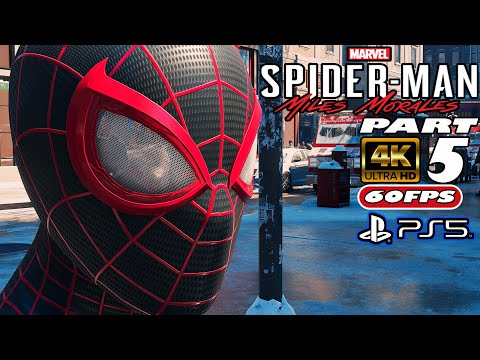 MARVEL'S SPIDER-MAN MILES MORALES - PART5 | Playstation 5 | 4K/60 | Walkthrough Gameplay
