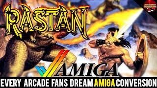 The Amiga Arcade Port You Should Have Got In The 1980s #rastan #amiga #commodoreamiga