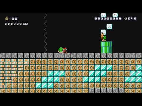 Puzzle Minute #1 by Dynasteel♪ - SUPER MARIO MAKER - NO COMMENTARY 1bg