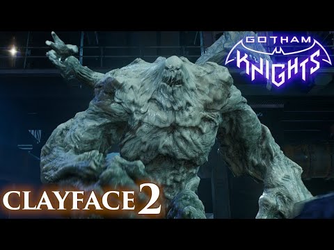 Gotham Knights: CLAYFACE VS NİGHTWİNG Boss FİGHT SCENE | HARD MOD [ PS5 4K 60FPS  ]