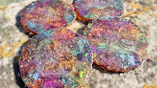 Colorful Resin Coasters: Resin Art Tutorial