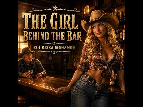 The Girl Behind the Bar by Bourbiza Mohamed — official country single artwork