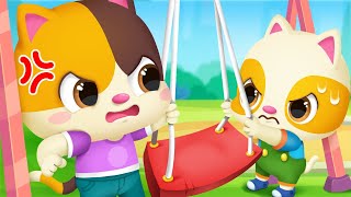 No No I Want to Go First! | Learn Good Habits for Kids | Nursery Rhymes | Kids Songs | BabyBus