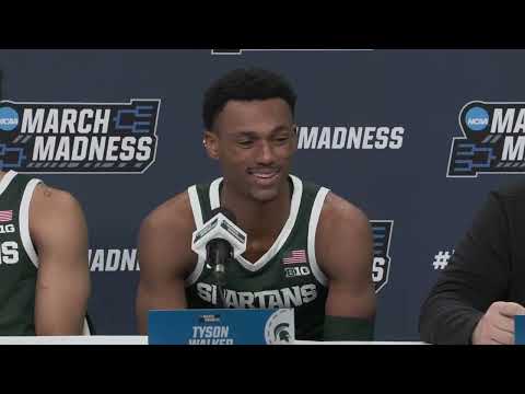 Michigan State First Round Postgame Press Conference - 2024 NCAA Tournament