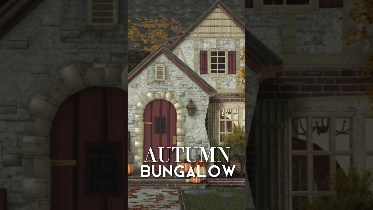 Bloxburg Cozy Autumn House #bloxburg #bloxburgbuilds #bloxburghouse #roblox