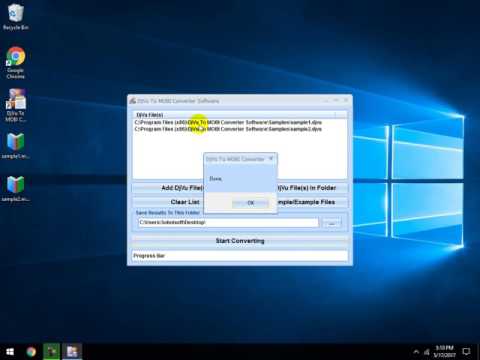 DjVu To MOBI Converter Software
