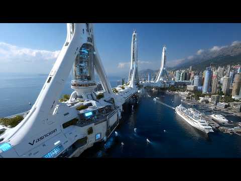 Future City 2055: Top 30 Futuristic Cities — 30 Years From Now | Sci-fi AI Short Film (4K)