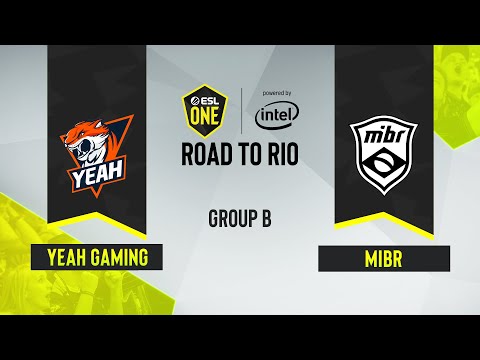 CS:GO - MIBR vs. Yeah Gaming [Mirage] Map 2 - ESL One: Road to Rio - Group B - NA