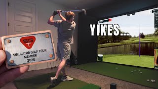 I Got My TOUR Card Back! 18 Holes | Par 3 Tour | Square Launch Monitor