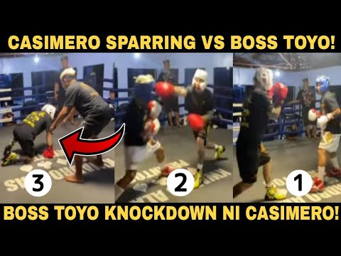 CASIMERO SPARRING VS BOSS TOYO❗BOSS TOYO MUNTIKAN NA! HINDI KINAYA ANG LAKAS NI CASIMERO!