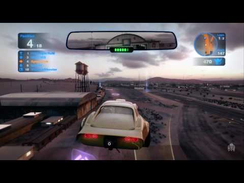 Blur Multiplayer Gameplay - Badlands Traverse