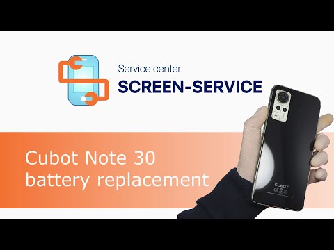 Cubot Note 30 battery replacement