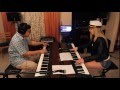 Lara And Jonathan Play A Village People Medley On Piano YMCA