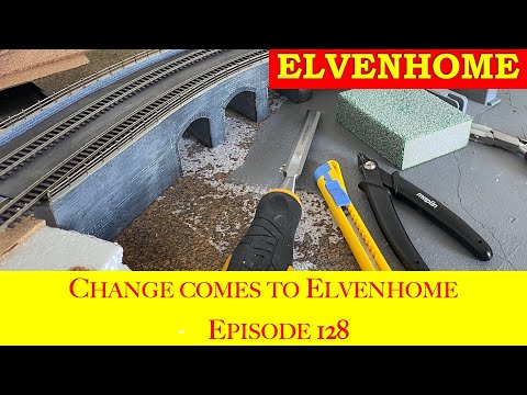 N Gauge Model Railway Layout Changing the layout: Elvenhome EP 128