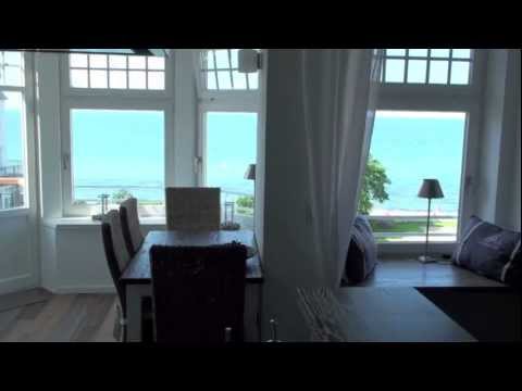 Exklusive 5-Sterne Ferienwohnung mit Meerblick: 'Kriemhild' (Villa Rheingold), Ostee/Kühlungsborn