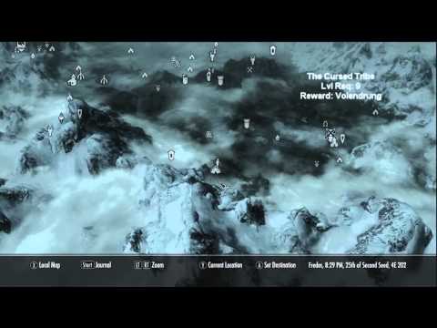 Skyrim- All Daedric Artifact Locations -Oblivion Walker Achievement Guide