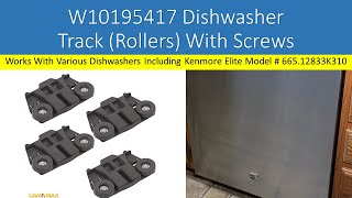 Replacement Rollers for Kenmore Elite Dishwasher