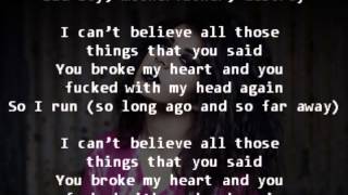 Charli XCX  So Far Away (Lyrics on Screen)