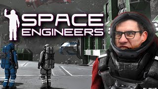 3 MAN DOCKING - Space Engineers Gameplay