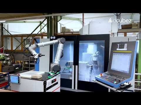 Acubez automating a Swiss Kellenberger 1000 cylindrical grinding machine