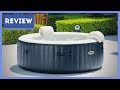 My review of the Intex Pure Spa 6-Person Inflatable Hot Tub. This thing is definitely worth the price! Easy to use and keep up. More room than I thought