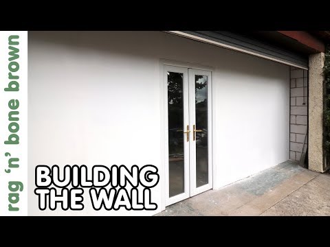 Building A Wall & Installing A PVC Door - NEW WORKSHOP EPISODE 5