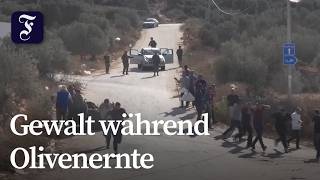 Westjordanland: Siedler schießen auf Palästinenser