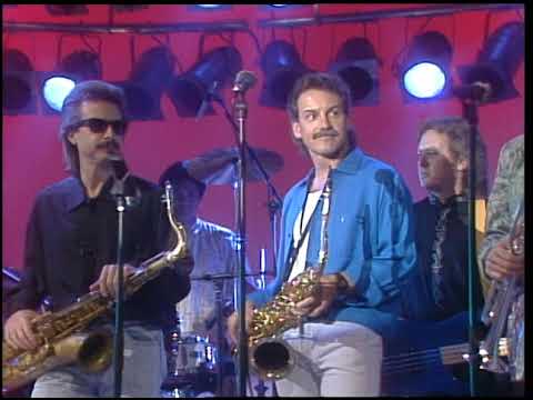 American Bandstand 1988- Interview Billy Vera and the Beaters