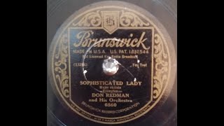 Music video thumbnail preview for DON REDMAN and his Orch – SOPHISTICATED LADY - Br 6560 by Don Redman and His Orchestra