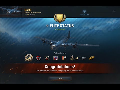 World of Warplane Gameplay - Boeing B-29C (Tier 8 Bomber)