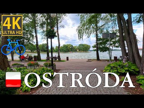 Poland / Ostróda - bike tour. 2023 4K 50FPS