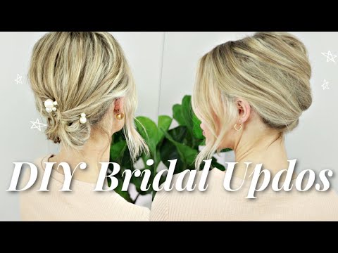 EASY ROMANTIC UPDOS FOR SHORT FINE HAIR that take five minutes or less!