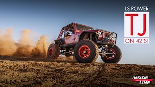 Supercharged LS V8 Jeep Wrangler TJ Stretched on 42-inch Nitto Trail Grapplers | Inside Line