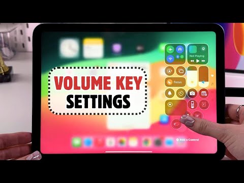 iPad 10th Gen: How to Change Volume Keys Functionality