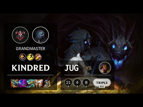 Kindred Jungle vs Jarvan IV - EUW Grandmaster Patch 11.17