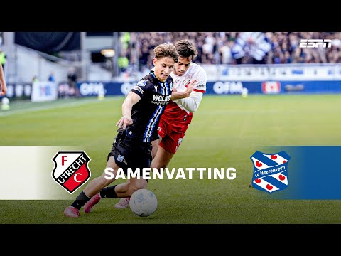 DYLAN VENTE opnieuw ZEER BELANGRIJK 🎯 | Samenvatting FC Utrecht - sc Heerenveen